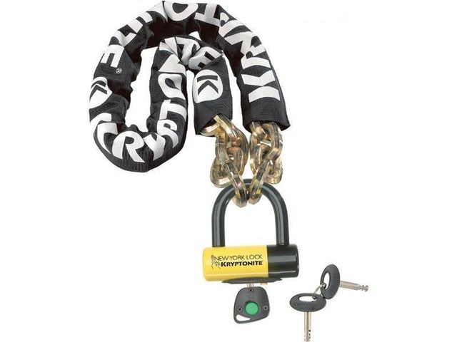 KRYPTONITE New York Fahgettaboudit chain and padlock 100 cm click to zoom image