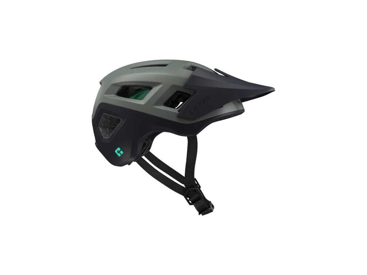 Lazer Coyote KinetiCore Helmet, Matt Dark Green click to zoom image