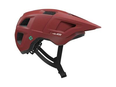 Lazer Lupo KinetiCore Helmet, Matt Maroon, Uni-Adult