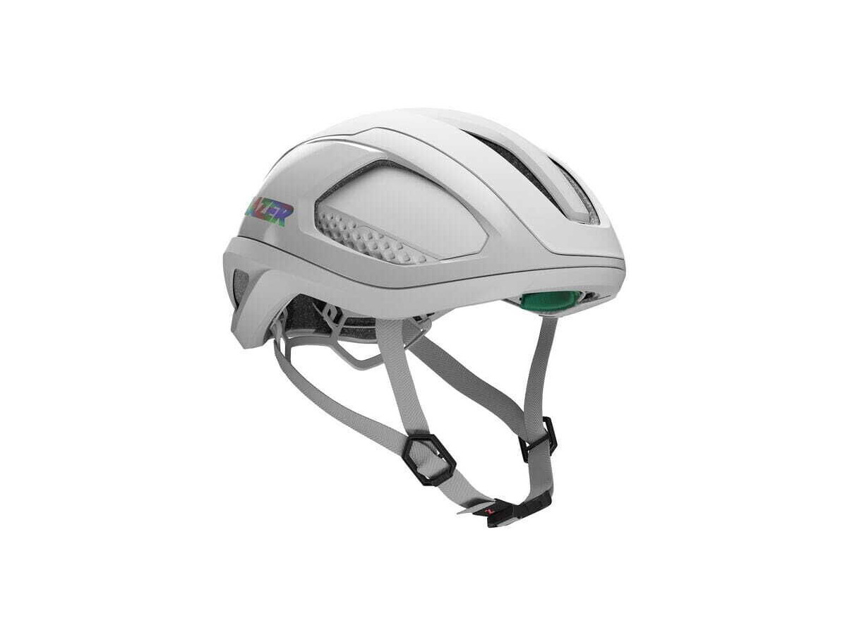 Lazer Vento KinetiCore Helmet, Full White click to zoom image