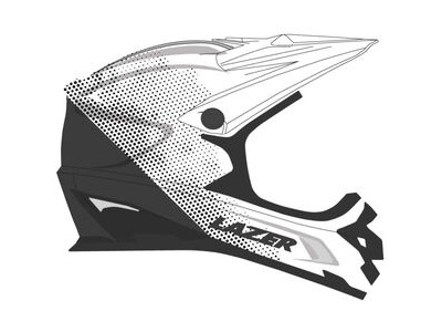 Lazer Phoenix+ Helmet, Black / White