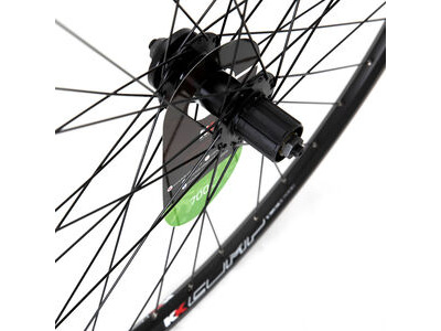 KX Hybrid 700C Doublewall Q/R Cassette Wheel Disc Brake in Black (Rear) BLACK click to zoom image