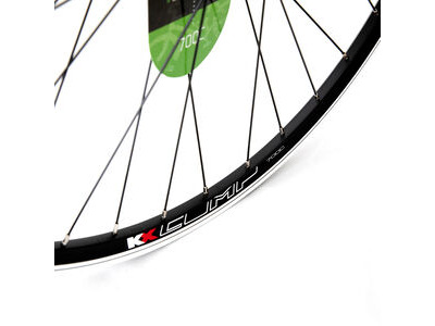 KX Hybrid 700C Doublewall Solid Axle Wheel Rim Brake in Black (Front) BLACK click to zoom image
