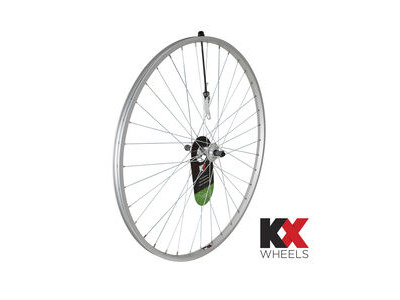 KX Hybrid 700C Singlewall Q/R Screw On Wheel Rim Brake (Rear) SILVER