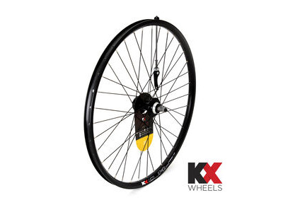 KX MTB 26" Doublewall Q/R Screw On Wheel Disc Brake (Rear) BLACK