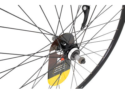 KX MTB 26" Doublewall Q/R Screw On Wheel Rim Brake (Rear) BLACK click to zoom image