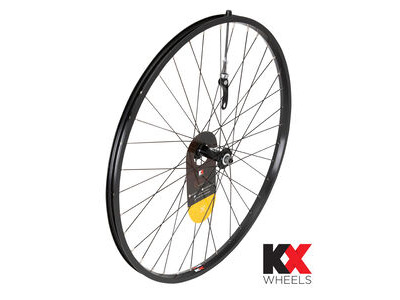KX MTB 26" Singlewall Q/R Wheel Rim Brake (Front) BLACK