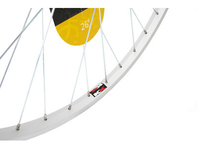 KX MTB 26" Singlewall Q/R Wheel Rim Brake (Front) SILVER click to zoom image