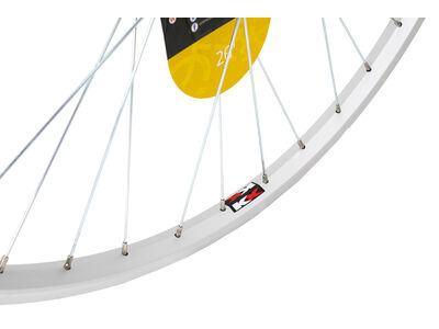 KX MTB 26" Singlewall Solid Axle Screw On Wheel Rim Brake (Rear) SILVER click to zoom image