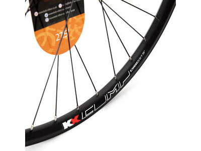KX MTB 27.5" 650B Doublewall Q/R Cassette Wheel Disc Brake in Black (Rear) click to zoom image