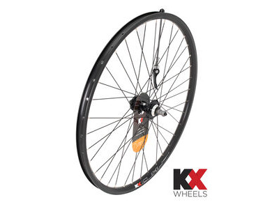 KX MTB 27.5" 650B Doublewall Q/R Screw On Wheel Disc Brake in Black (Rear)