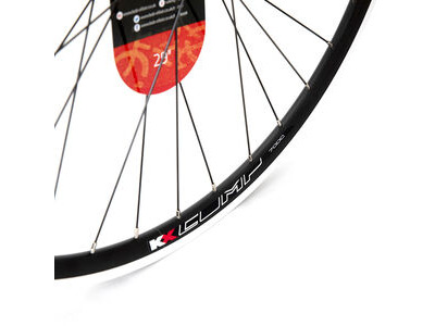 KX MTB 29" 29er Doublewall Q/R Cassette Wheel Rim Brake in Black (Rear) click to zoom image