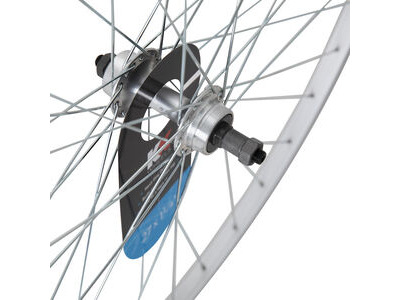 KX Road 27 x 1 1/4" Singlewall Q/R Screw On Wheel Rim Brake in Silver (Rear) click to zoom image