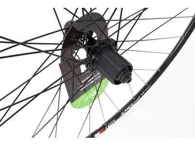 KX Road 700C Doublewall Q/R Cassette Wheel Rim Brake (Rear) BLACK click to zoom image