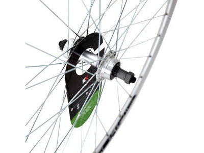 KX Road 700C Doublewall Q/R Screw On Wheel Rim Brake (Rear) SILVER click to zoom image