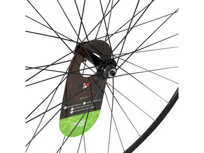 KX Road 700C Doublewall Q/R Wheel Rim Brake (Front) BLACK click to zoom image