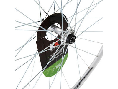 KX Road 700C Doublewall Q/R Wheel Rim Brake (Front) SILVER click to zoom image