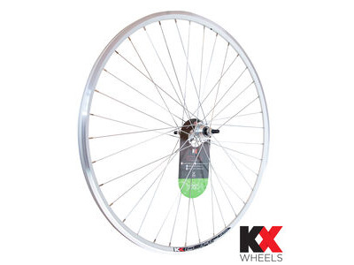 KX Eco FXD 700c Fixie Wheel in Silver (Rear)