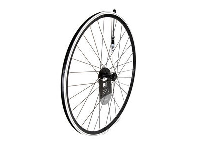 KX Pro Road 700C Q/R Sealed Bearing Wheel 10-11 Speed in Black Front