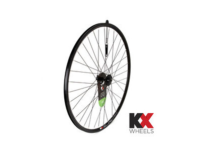 KX Road 700C Doublewall Q/R Wheel Disc Brake in Black (Front)