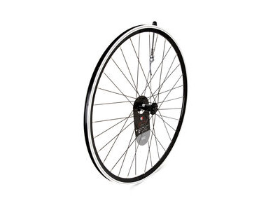 KX Pro Road 700C Q/R Sealed Bearing 8-10 Speed Wheels in Black Wheelset click to zoom image