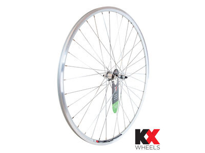 KX Eco FXD 700c Fixie Wheel in Silver (Front)
