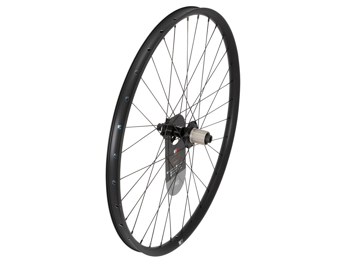 KX Pro 27.5" MTB Disc Tubeless Thru Axle Wheels in Black Rear click to zoom image