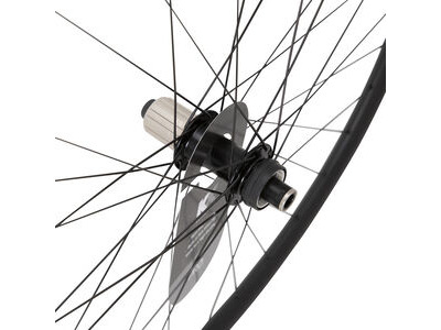 KX Pro Gravel Disc Tubeless Thru Axle Wheels in Black Rear click to zoom image