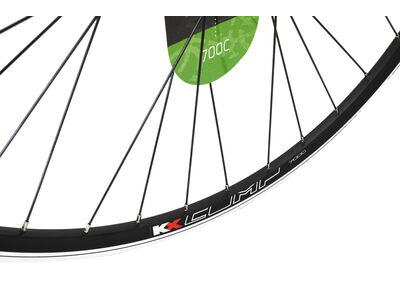 KX Economy Hybrid 700C Double Wall 36H Rim in Black
