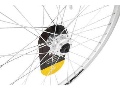 KX MTB 26" Doublewall Q/R Wheel Disc Brake (Front) in Silver click to zoom image