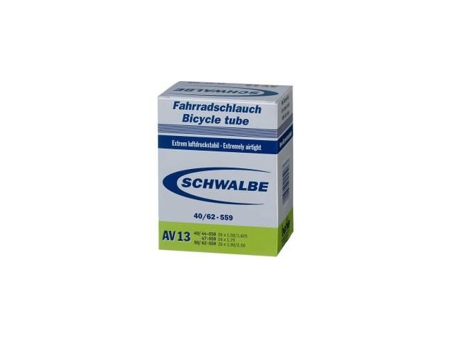 SCHWALBE 700x28/42(27x1 1/4) DV(Woods Valve)Tube DV17 click to zoom image