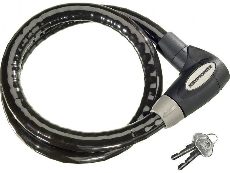 KRYPTONITE Keeper value armoured key cable lock (20 mm x 110 cm) :: £19.99  :: ACCESSORIES :: Locks - Armoured Locks :: Kingsway Cycles