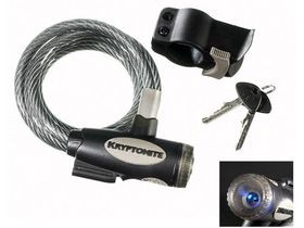 KRYPTONITE Kryptoflex lighted key cable lock with bracket (10 mm x 150 cm)