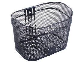 M-PART Aalborg mesh metal basket with dropped rear for cable clearance