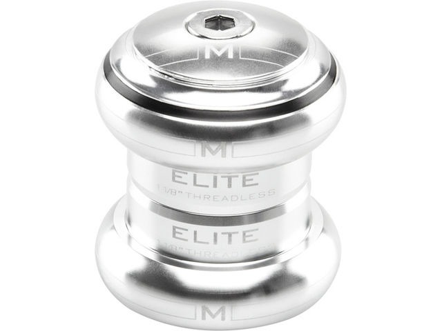 M-PART Elite silver threadless headset 1-1/8" click to zoom image