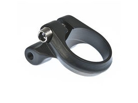 M-PART Seat clamp with rack mount 28.6mm black