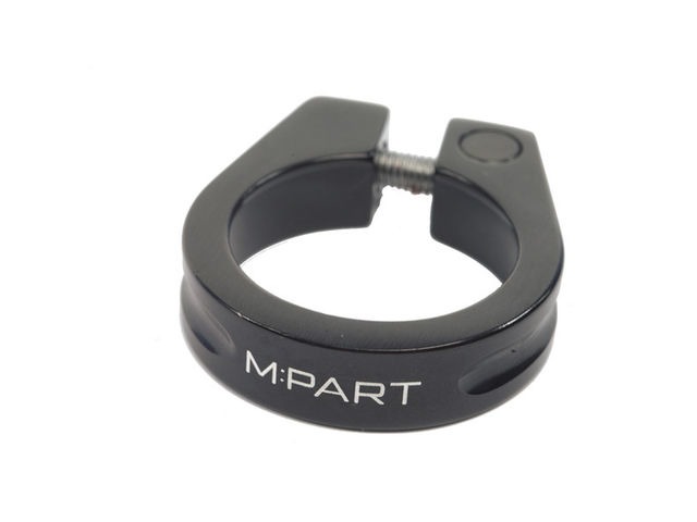 M-PART Threadsaver seat clamp 28.6 mm, black click to zoom image