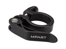M-PART Quick release seat clamp 31.8 mm, black