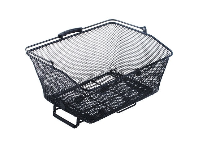 M-PART Brocante mesh rear basket with spring clips and handles click to zoom image