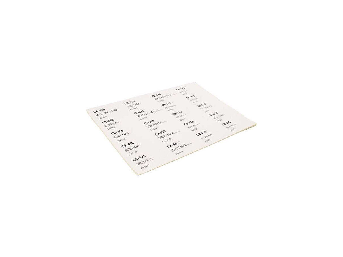 M-Part MP Bearing organiser labels click to zoom image