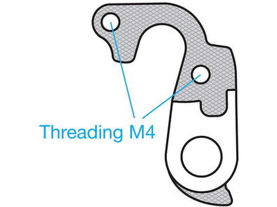 M-Part GEAR HANGER Trek click to zoom image
