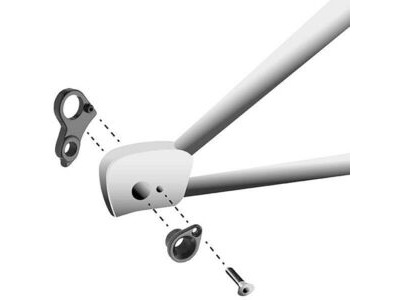 M-Part GEAR HANGER Cube (hanger + axle cap) click to zoom image