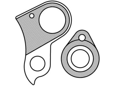 M-Part GEAR HANGER Cube (hanger + axle cap) click to zoom image
