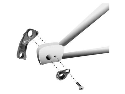 M-Part GEAR HANGER Scott (hanger + axle cap) click to zoom image