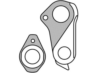 M-Part GEAR HANGER Giant (hanger + axle cap) click to zoom image