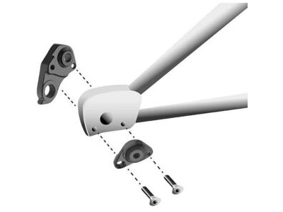M-Part GEAR HANGER Giant (hanger + axle cap) click to zoom image