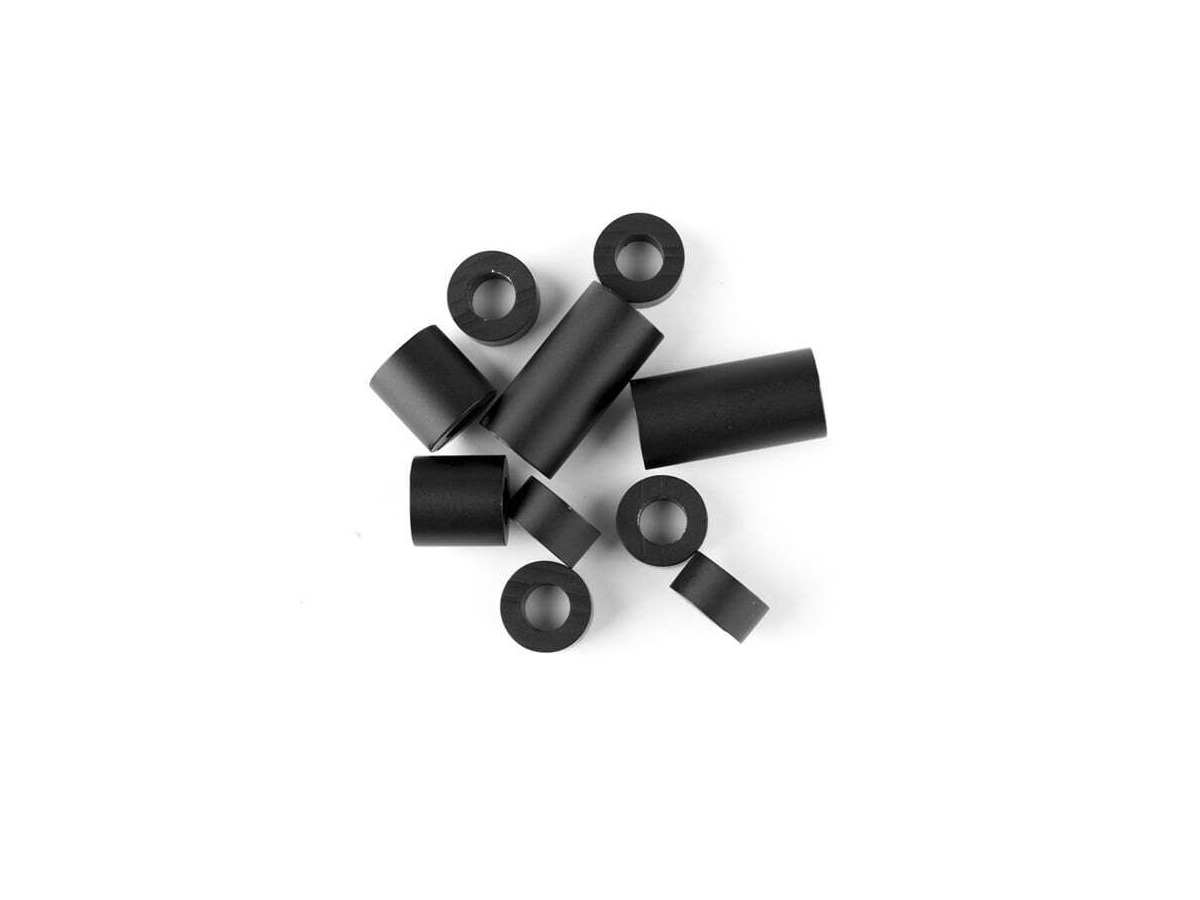 M-Part M5 alloy washer / spacer assortment, 20mm x 2, 10mm x 2, 5mm x 6 click to zoom image