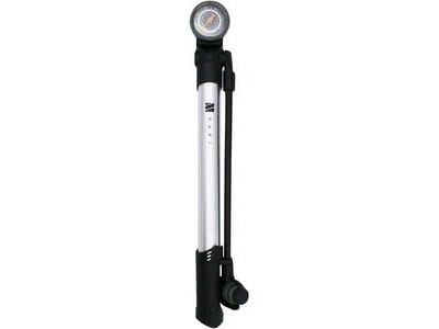 M-Part Mini Floor Pump with Dial Gauge