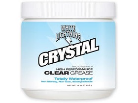 White Lightning Crystal, Clear Grease, 1 lb 455g tub