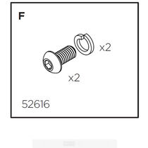 Thule Pack'n Pedal Hook fixing bolts with washers